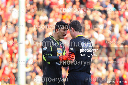 پرسپولیس 4 -ذوب آهن اصفهان 0 (96/09/10)-علیرضا بیرانوند,محمدحسین زاهدی فر,