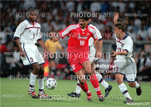 تیم ملی ایران/جام جهانی 1998 فرانسه-علی دایی  Ali Daei,