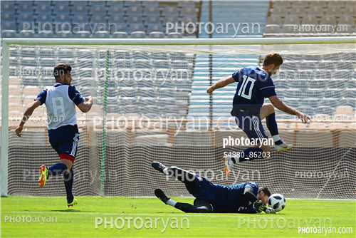 تمرین تیم ملی فوتبال (97/06/16)-