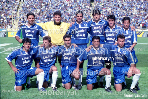 بازیکنان دهه های مختلف فوتبال ایران23-