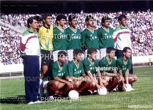 عکسهای تیمی تیم ملی دهه 60-