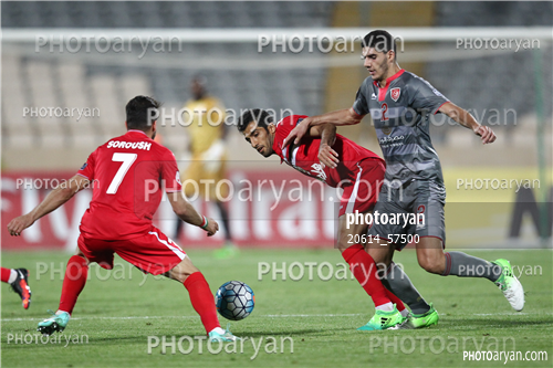 پرسپولیس 0-لخویا 0 -96/03/02-سروش رفیعی,وحید امیری,