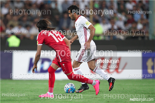 تیم ملی ایران 2-تیم ملی سوریه  2- 96/06/14-وحید امیری,