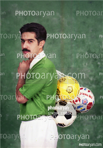 بازیکنان دهه های مختلف فوتبال ایران 41-