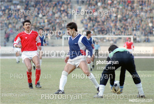 بازیکنان دهه های مختلف فوتبال ایران 8-افشین پیروانی,رضا عابدیان,