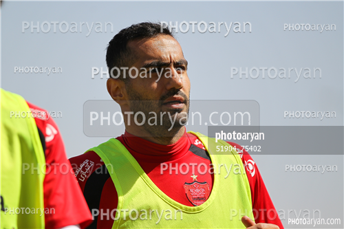 تمرین پرسپولیس ( 96/12/17)-محسن ربیع خواه,