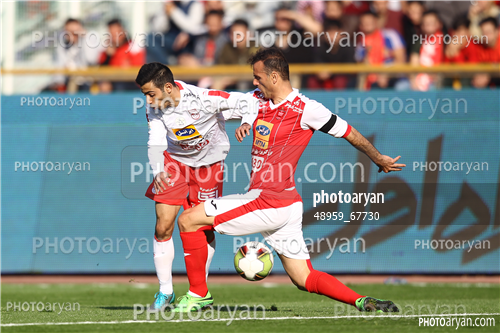 پرسپولیس 2-تراکتورسازی تبریز 0 (96/10/08)-سید جلال حسینی,احسان پهلوان,