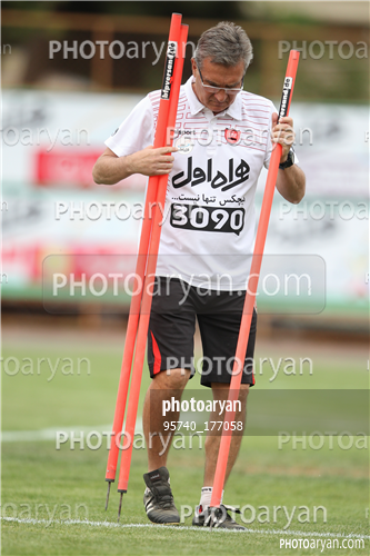 تمرین پرسپولیس در ورزشگاه درفشی فر 95/02/13-برانکو ایوانکویچ  Branko Ivanković ,