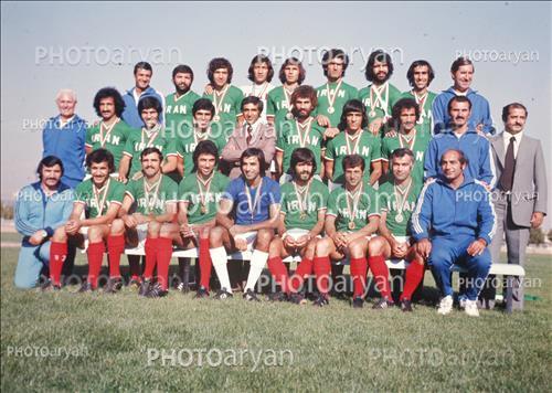  تصاویری از بزرگان فوتبال ایران در دهه 50